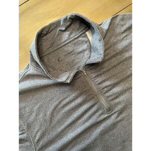 Men's Gray Zip Up Sweater